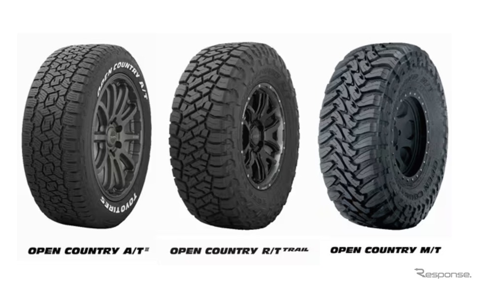 OPEN COUNTRYシリーズはSUVをターゲットとしたトーヨータイヤの主力ブランド《写真提供 トーヨータイヤ》